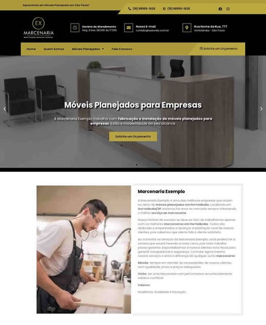 site modelo 1
