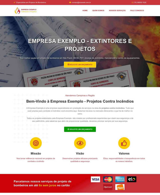 site modelo 3