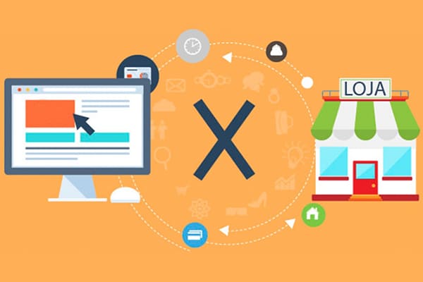 qual a diferenca entre site e loja virtual