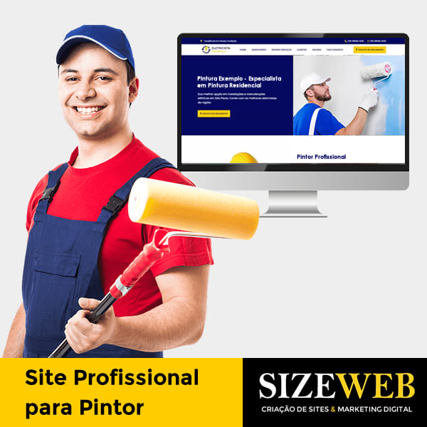 site profissional para pintor