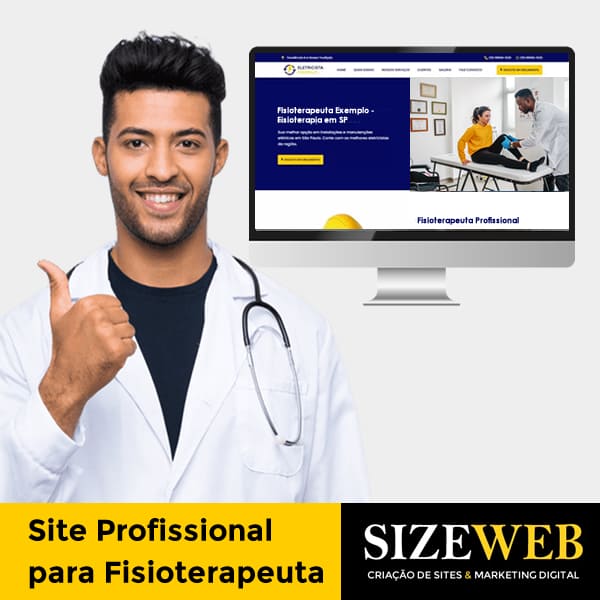 site profissional para fisioterapeuta