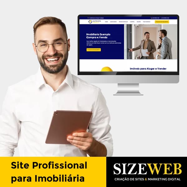 site profissional para imobiliária