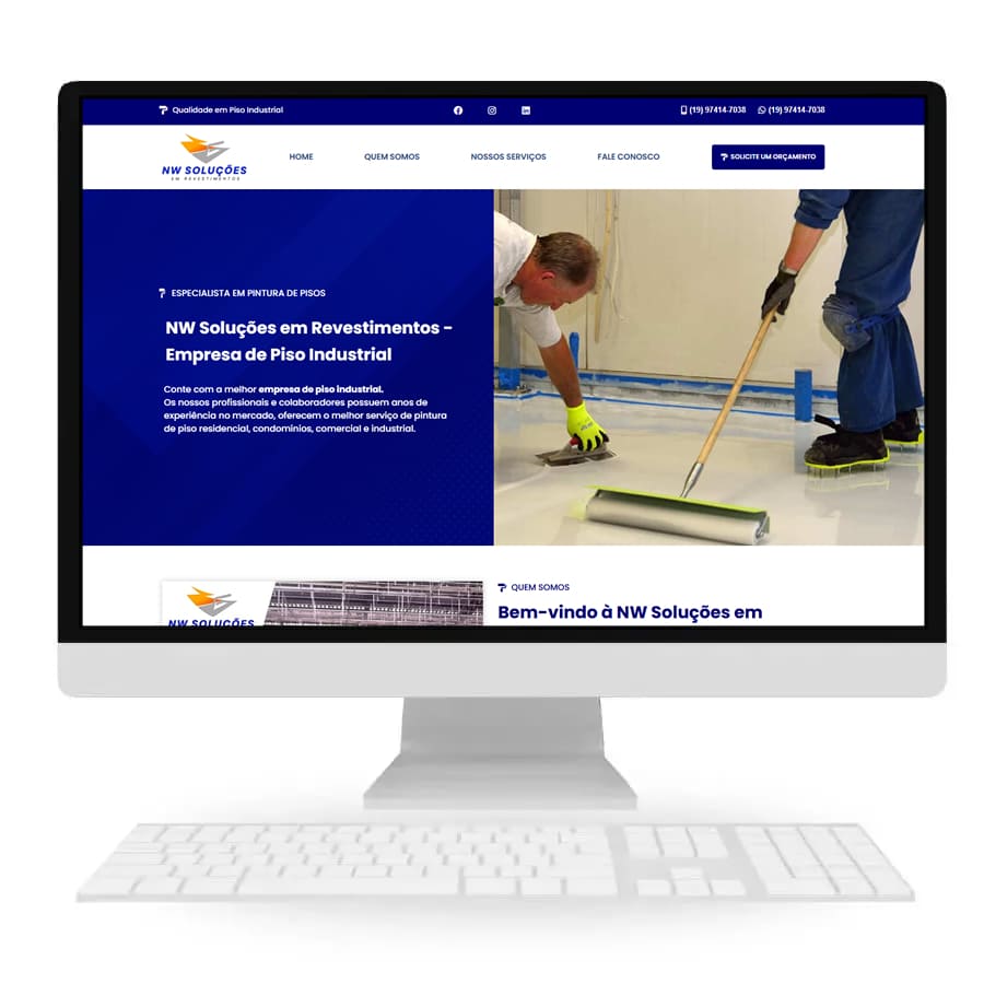 site empresa de revestimentos industriais