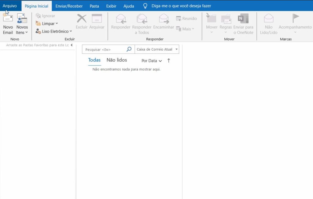 etapa 1 - configurar outlook com e-mail profissional